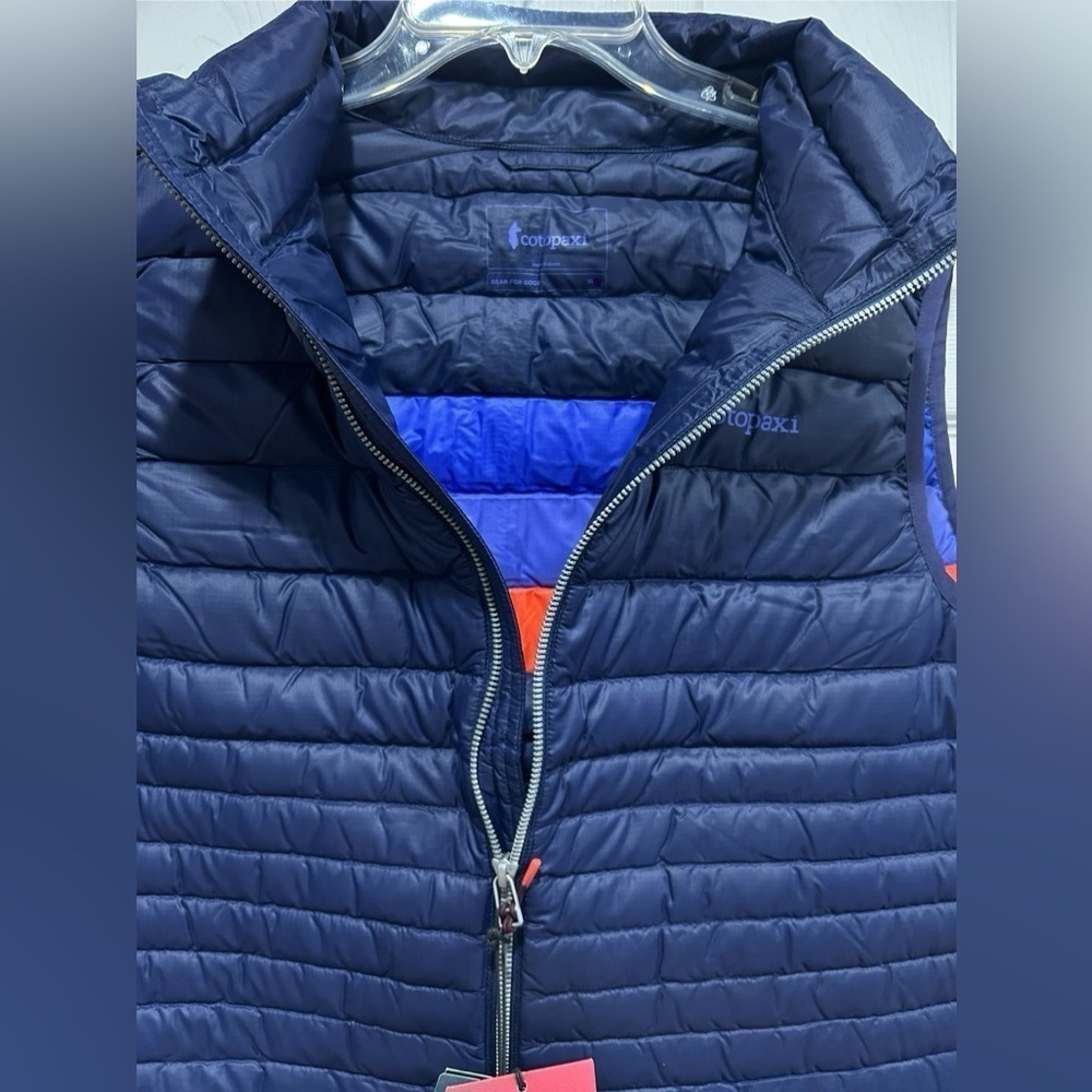 Cotopaxi Women’s XL Fuego Down Insulated Puff Vest Navy Blue Maritime NWT - Picture 4 of 15